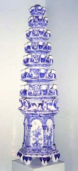 Delft Style TULIP vase