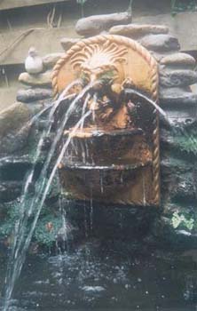Grotesque Mask Fountain