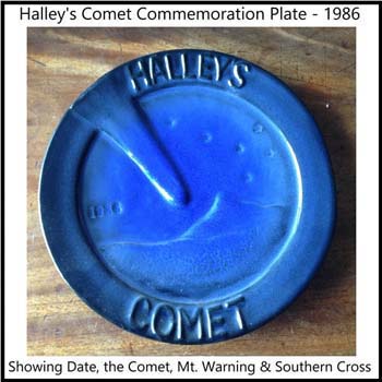 Halley's Comet Plate