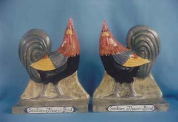 Rooster Bookends (4)