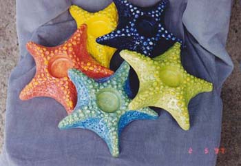 Sea Star Candle Holders