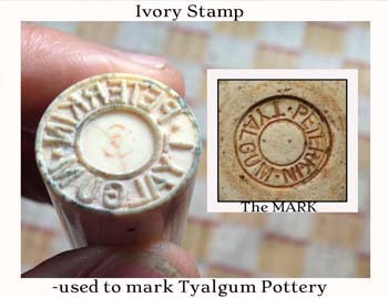 Tyalgum Pottery Stamp