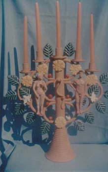 Terrcatto Tree of Life Candleabra